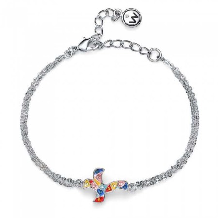 PULSERA GAUDI CROIX RODIO MULTI