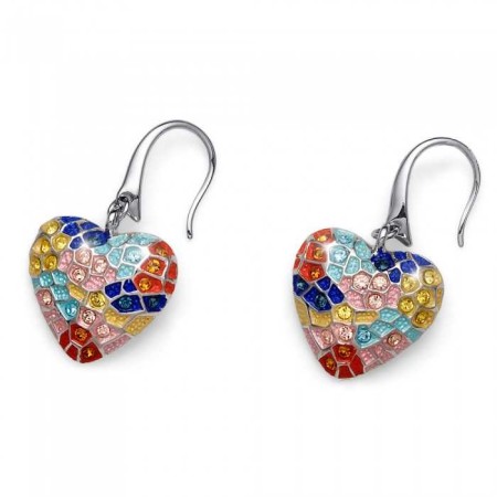 PENDIENTES GAUDI HEART RODIO MULTI